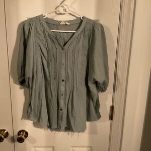 Green Lucky Brand Shirt